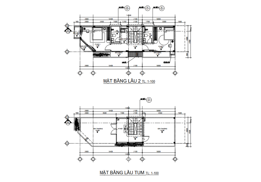 Thiết kế nhà phố hiện đại 2 mặt tiền 6mx22m