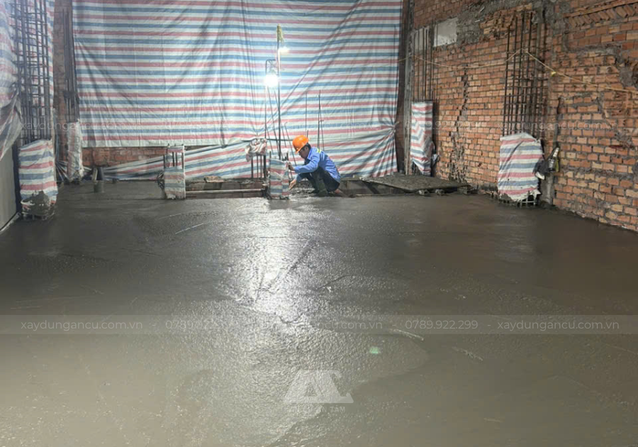Thiết kế nhà phố 3 tầng 4m5x20m hiện đại