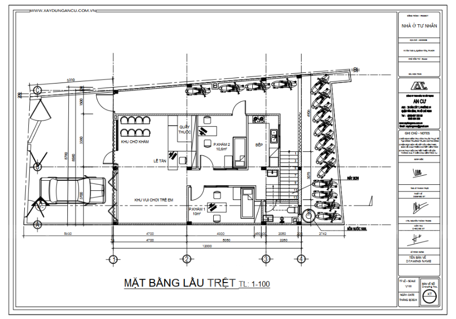 Thiết kế thi công xây nhà trọn gói An Cư