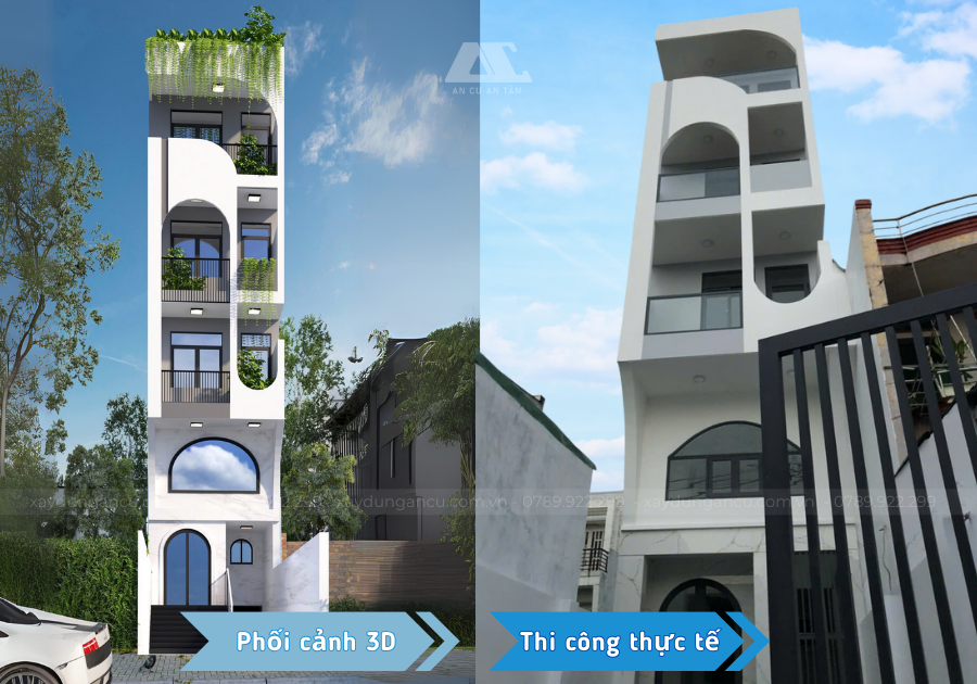 Công ty Xây dựng An Cư chuyên thiết kế xây dựng nhà trọn gói