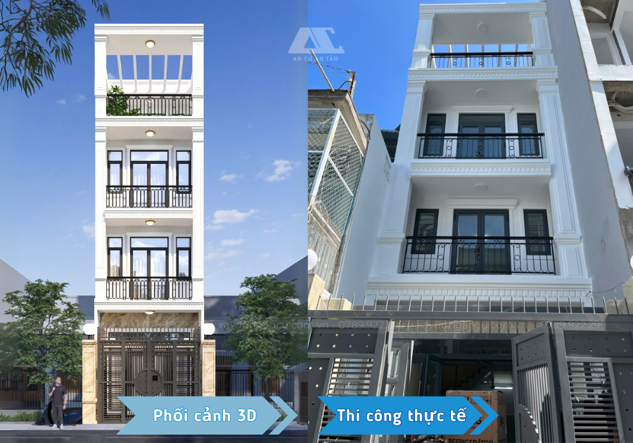 Công ty Xây dựng An Cư chuyên thiết kế xây nhà trọn gói uy tín