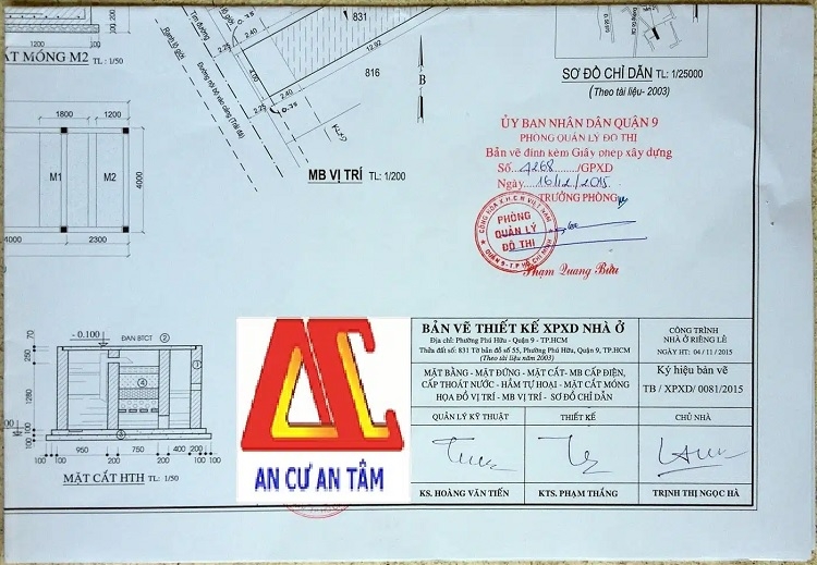 Bản vẽ hoàn công là gì?