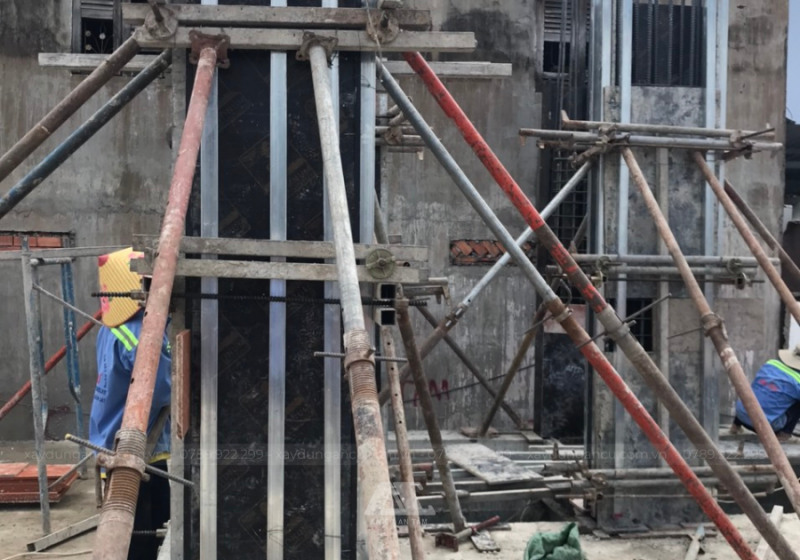 Quy trình thi công cột đúng kỹ thuật - Hướng dẫn chi tiết từ A đến Z