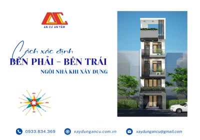 Hướng dẫn cách xác định bên phải - bên trái ngôi nhà khi xây dựng